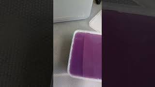 Slicing agar agar shortvedio ofwsg jelly [upl. by Ydnic]