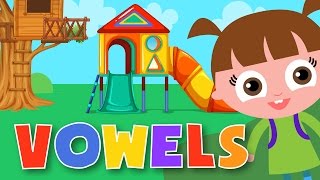 Vowel Sounds  Vowels and Consonants  ABC Phonics for kids [upl. by Bron]