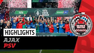 Highlights  Ajax  Vitesse  KNVB Bekerfinale 2021 🏆 [upl. by Crifasi]