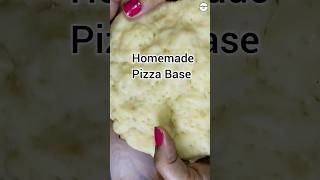 Homemade Pizza Base without yeast 😍 shorts [upl. by Zandra]