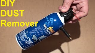 DIY Dust Remover How to make a Compressed Air Can [upl. by Aremaj736]