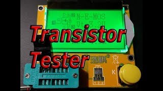 Транзистор тестер ESR Tester Lcr t4 mega328 [upl. by Tomchay746]