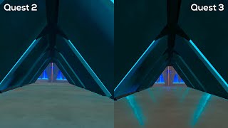 Zenith The Last City  Quest 2 vs Quest 3 Comparison [upl. by Maurits]