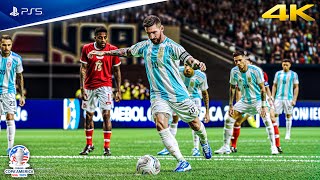 Argentina vs Canada  Copa America 2024 Semi Final  PS5™ 4K60 [upl. by Alle330]