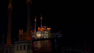 Ortakoy cami 🇹🇷 turkey istanbul shorts night [upl. by Kellie]