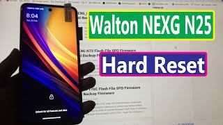 Walton NEXG N25 Hard Reset Walton NEXG N25 Forgot Password [upl. by Ellenohs]