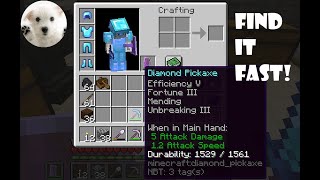 How to see your durability in minecraft 120 NO MODS [upl. by Ylrak485]