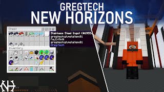 Gregtech New Horizons  14  Stainless Steel Modded Minecraft [upl. by Rutledge]