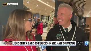 Jenison High School band to perform in second half of parade [upl. by Ynnoj]