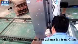 DHF exhaust fan ventilation fan installation Process [upl. by Ocirema]