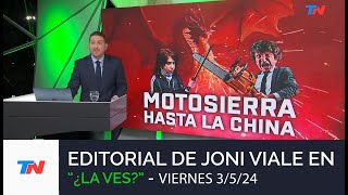 Editorial Joni Viale quotMotosierra Hasta la Chinaquot I quot¿La Vesquot Viernes 3524 [upl. by Hcelemile]