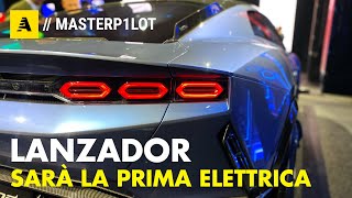 Lamborghini LANZADOR 2028  1360 CV solo elettrici 😱 [upl. by Ynnub]