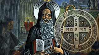 Saint Benedict Medal Latin Prayer [upl. by Sturges]