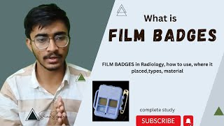 Film badge Dosimeter  detecting radiation Advantages radiation dosimeter radiology [upl. by Hobard693]