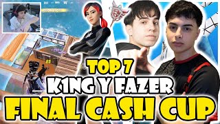 K1NG Y FAZER TOP 7 EN LA FINAL CASH CUP NACENTRAL🏆FAZER ELIMINA A PETERBOT TORNEO COMPLETO [upl. by Eseerehs]