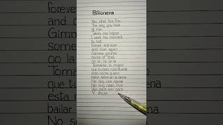 Bilionera Lyrics bilioneralyrics [upl. by Anilegna]