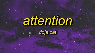 Doja Cat  Attention Lyrics  quotlook at me look at me you lookingquot [upl. by Chao]