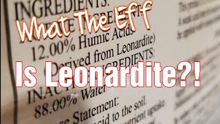 What is Leonardite and How Do We Get Humic Acid From It [upl. by Eetnod]