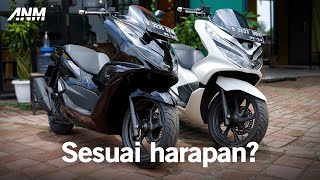 Honda PCX 160 baru vs PCX 150 lama apa bedanya [upl. by Crispa]