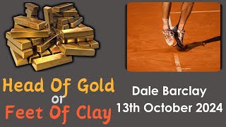 ST PETERS 13TH OCTOBER 2024 DALE BARCLAY HEAD OF GOLD OR FEET OF CLAY [upl. by Goldston]