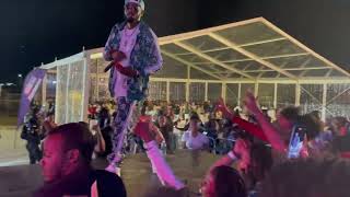 Takura Haarore live perfomance at Joeboy concert in Harare 2022 [upl. by Halbert]