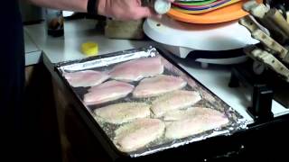 Lemon Pepper Baked Tilapia  My Way  Part 1 [upl. by Kay]