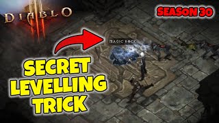 Must Know SECRET Magic Rock Trick Diablo 3 Season 30  Darkening of Tristram [upl. by Petey]