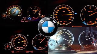 BMW F10 All Diesel Engines Acceleration  520d525d530dM550d [upl. by Hallvard536]