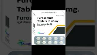 Furosemide  Loop diuretic [upl. by Nuhsar]