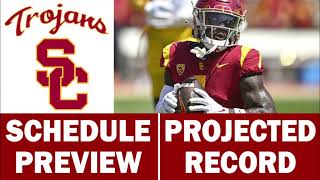 USC Football 2024 Schedule Preview amp Record Projection [upl. by Wobniar]