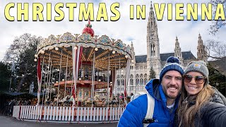 Vienna Austrias Christmas Markets Are MAGICAL [upl. by Cid]