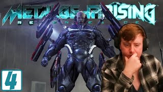 Sundowner Boss Fight  Metal Gear Rising Revengeance First Playthrough Pt 4 [upl. by Repohtsirhc124]