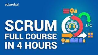 Scrum Master Full Course in 4 Hours  Scrum Master Certification  Scrum Master Training  Edureka [upl. by Neened263]