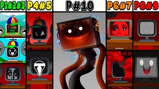 All Phases of Mr Fun Computer in Incredibox Sprunki From 1 Phase to 10 Phase [upl. by Sinaj]