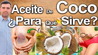 1 CUCHARADA DE ACEITE DE COCO EN AYUNAS  ¿Para Qué Sirve  Beneficios Para Tu Salud [upl. by Johppa639]