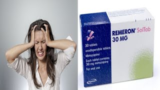 Remeron mirtazapine tablet uses side effects warning and dosage [upl. by Radley]