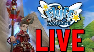 Flyff Universe  Endgame Content Live Stream [upl. by Anniram889]