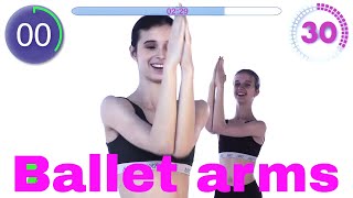 BALLET ARMS WORKOUT 9 minutes with Maria Khoreva amp Sofya [upl. by Nollie234]