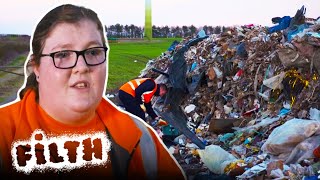 Park Keepers Find Mystery Mountain of Trash  Grime and Punishment  Filth [upl. by Lavena846]