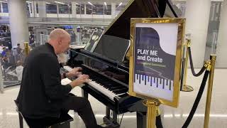 LAX Airport Piano Surprise [upl. by Lamraj]