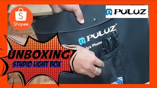 UNBOXING TIME PULUZ 40cm Foldable Photo Light Box  Product Photography Review [upl. by Khajeh]