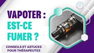 VAPOTER  ESTCE FUMER [upl. by Adnohsek]