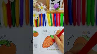 The triangular crayons are essential for children to draw The eggshells are easy to store witho [upl. by Aznerol]