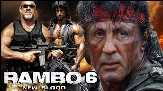 Rambo 6 New Blood 2024  Sylvester Stallone John Cena Reachers Goldberg  Reviews And Facts [upl. by Akimak693]