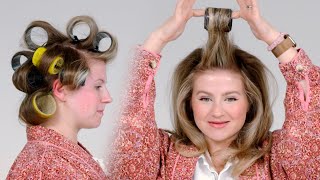 How To Use Hair Rollers for Big Volume [upl. by Dewar]