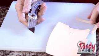 Learning Leathercraft with Jim Linnell – Lesson 10 Creating A Wallet Interior [upl. by Maice]