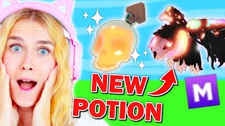 NEW POTION INSTANTLY Makes Your Pet MEGA NEON In Adopt Me Roblox [upl. by Giulio]