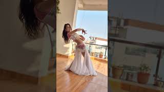 Drum solo by Ojasvi Verma ytshorts dance bellydance [upl. by Tallia]