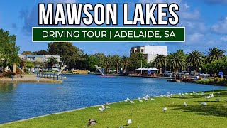 Driving Tour of Mawson Lakes  South Australia 4K [upl. by Bennett998]