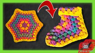 ❤️What If You Could Crochet Slippers Faster Than You Think🥿 [upl. by Narcho451]